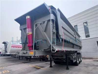 Trailer Dump Belakang Dengan 3 As